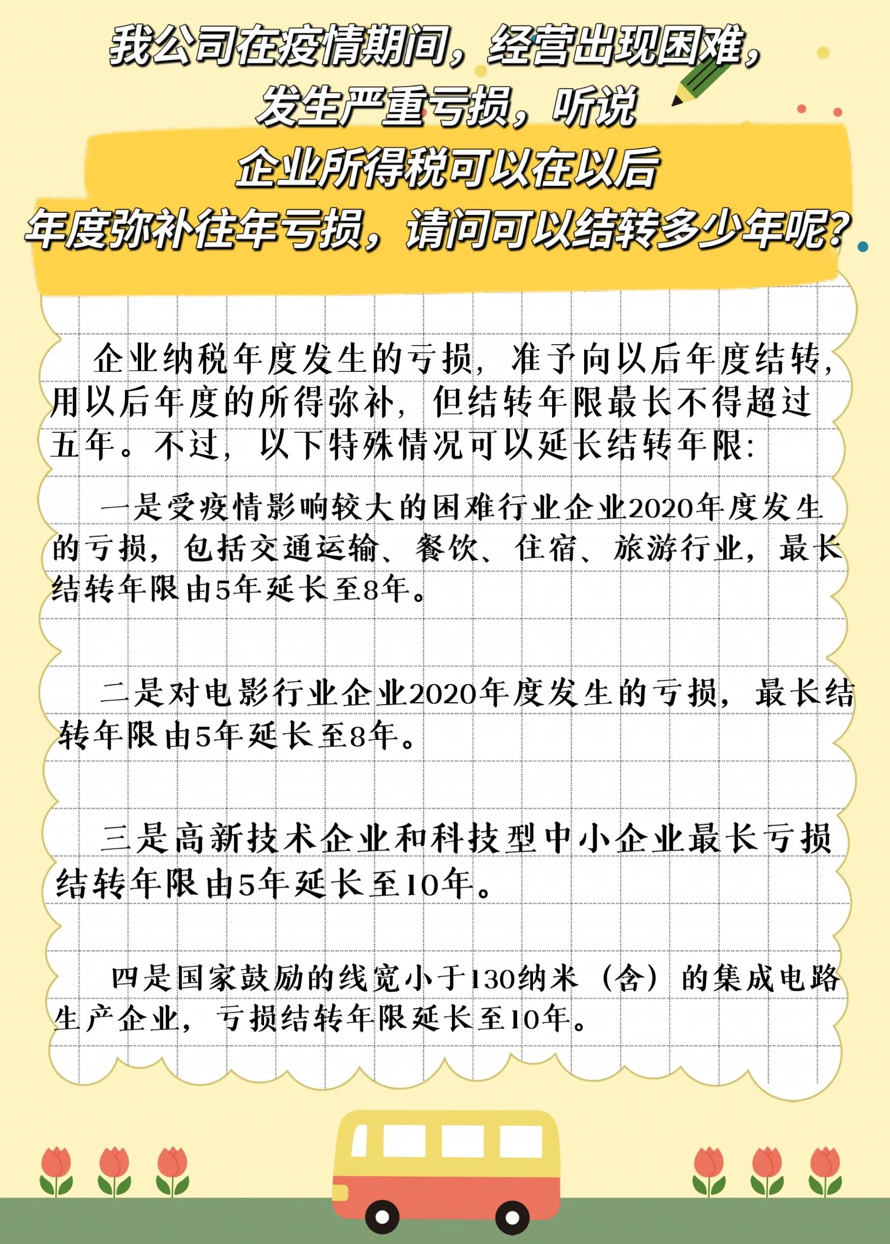 弥补前五年亏损算不算当年